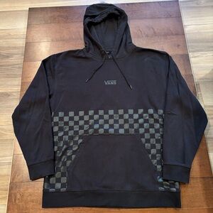 Vans pullover checkerboard hoodie